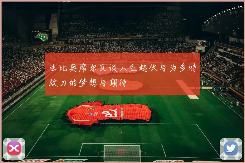 法比奥席尔瓦谈人生起伏与为多特效力的梦想与期待